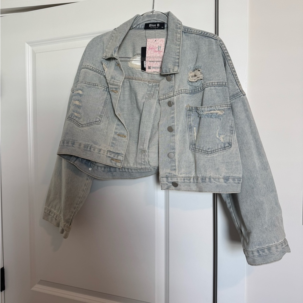 Cropped Denim Jacket